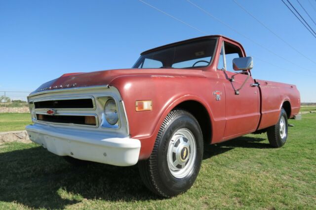 1968 chevrolet c-20 pickup truck !!! nice patina !!! good old classic 1967 1969