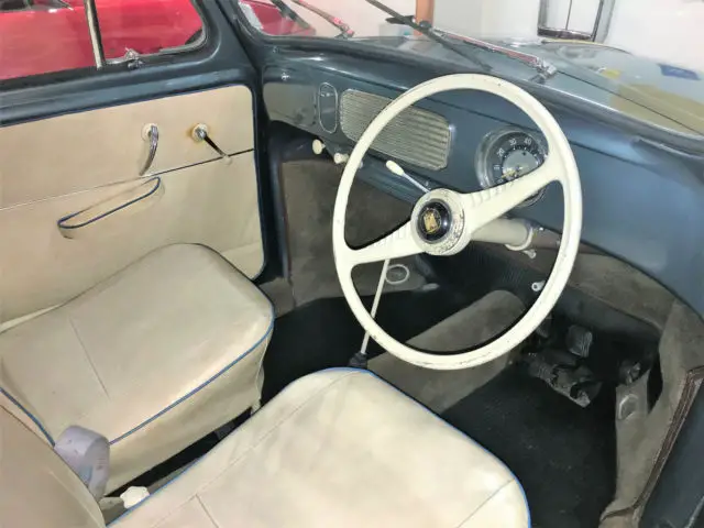 rhd 1954 oval volkswagen (vw) beetle - original new zealand ckd