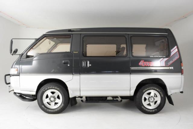 1993 mitsubishi delica 4wd turbo diesel high top !!!