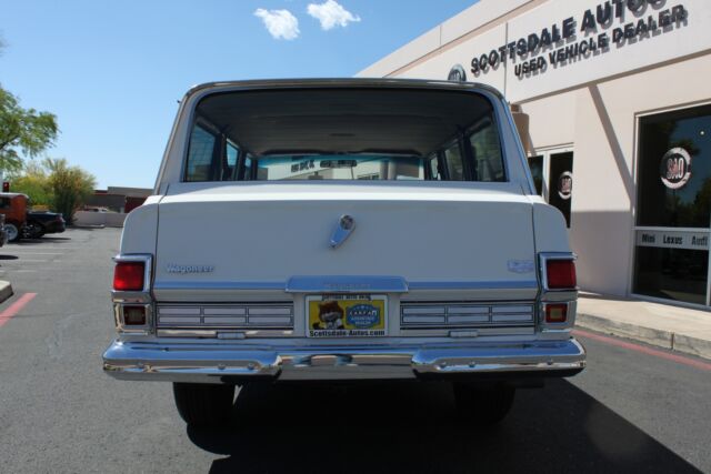 1977 jeep wagoneer custom fuel injected 6.6 liter 401 114546 miles alpine white