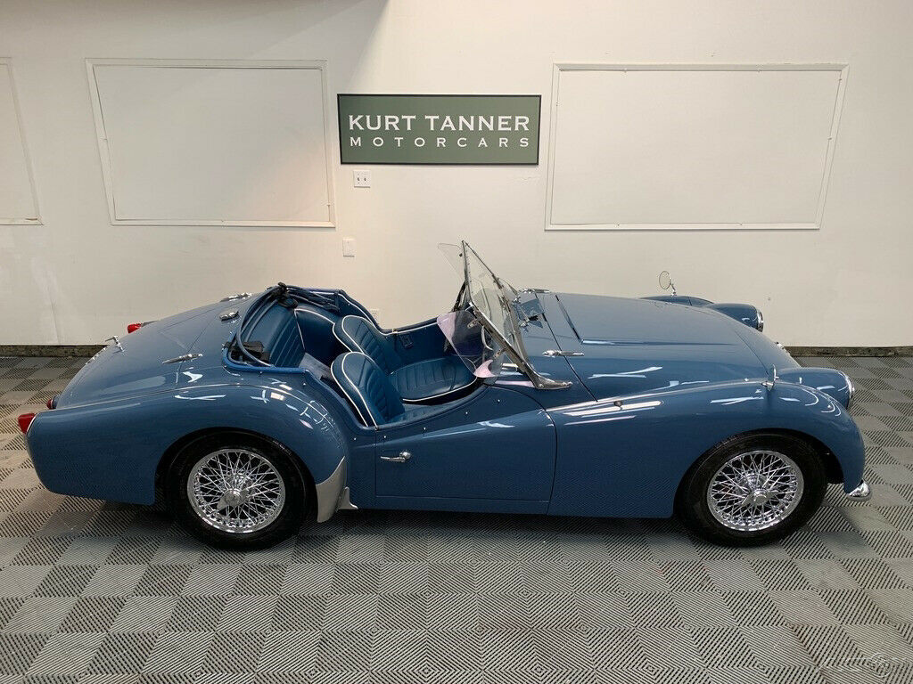 1959 triumph tr3a. excellent ground-up restoration with exquisite coachwork