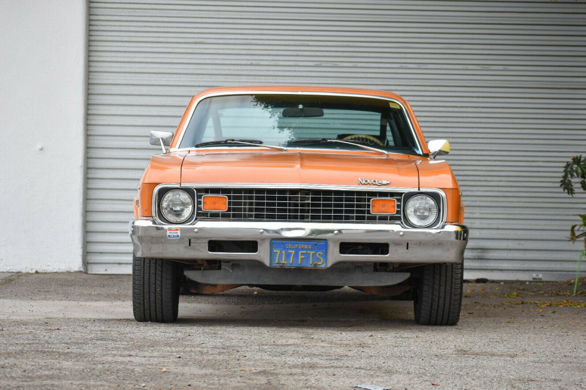 1973 chevrolet nova - ac, runs like a dream, patina'ed hot rod