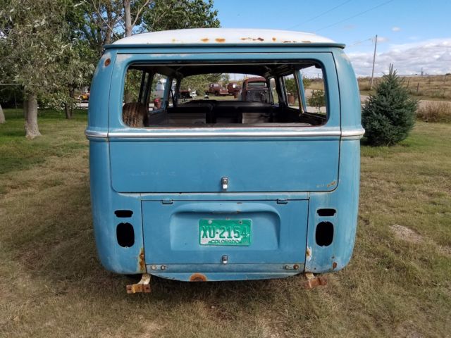 1968 volkswagen bus early bay window vw kombi samba original paint engine 3 rib