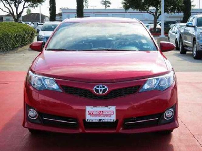 2013 toyota camry se touchscreen radio power seat one owner warranty in spring, tx