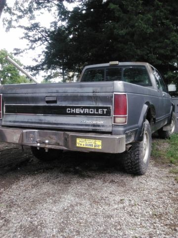 1986 chevrolet s10 turbo diesel mercedes 3.0 4x4 luv isuzu toyota