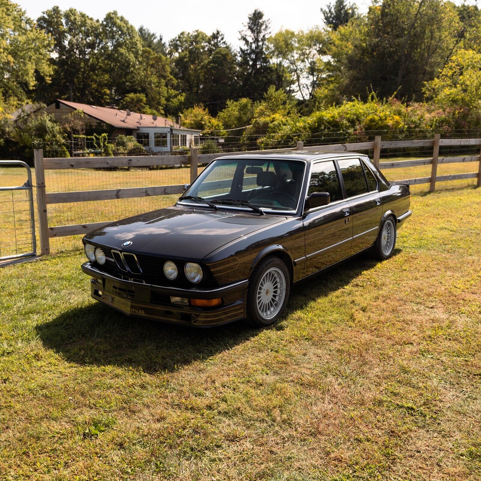 1988 bmw 5-series b7 alpina turbo 1 / katalysator