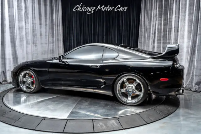 1994 toyota supra turbo hatchback 900+ whp 1 of 15 factory 6-speed hardtop black