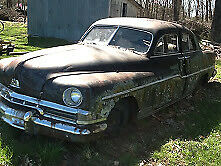 1951 lincoln,4 dr. sedan,w/od trans, w/hill holder