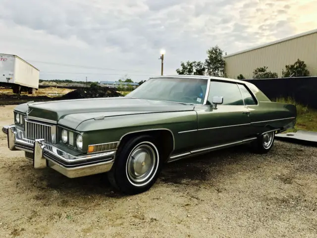 1973 cadilac deville coupe all orginal