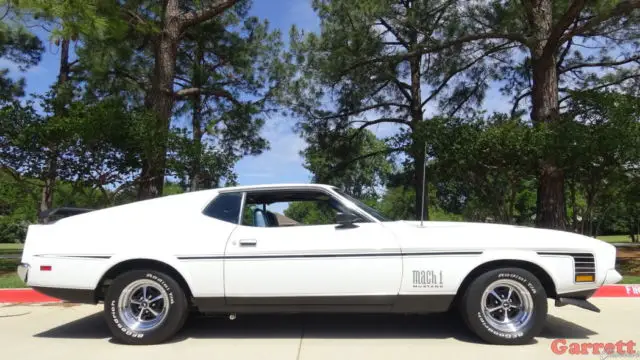 1971 ford mustang mach 1 fastback 351 supercharged custom muscle car - 4k video