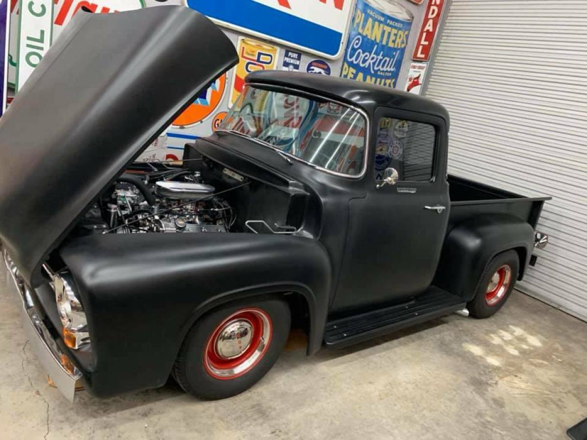 super nice custom cab 1956 ford f-100 "big window" california truck