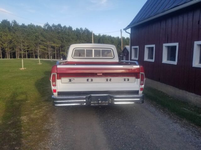 1971 ford f-100 f100 sport custom short bed regular cab