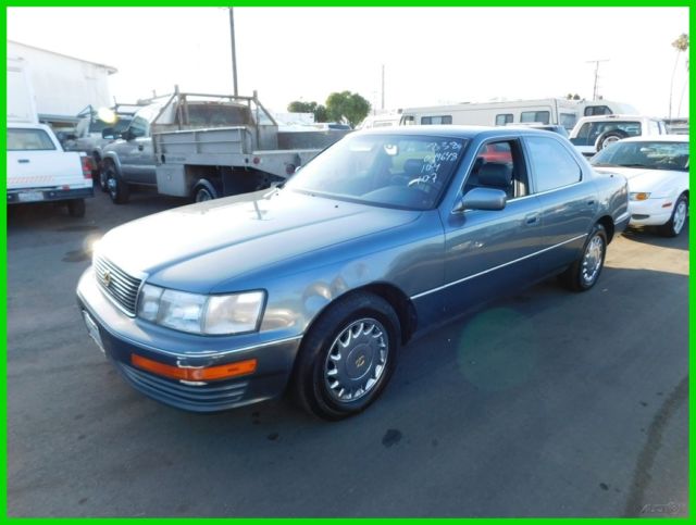 1991 lexus ls400 used 4l v8 32v automatic no reserve