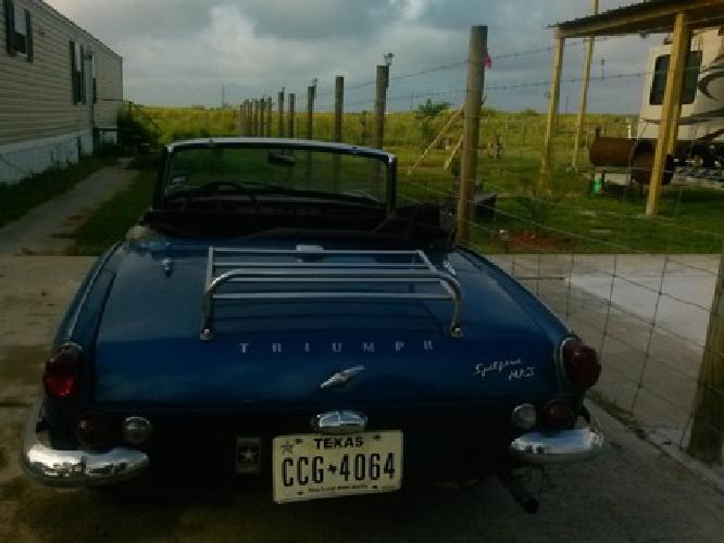1968 triumph spitfire mk 3 in rio hondo, tx