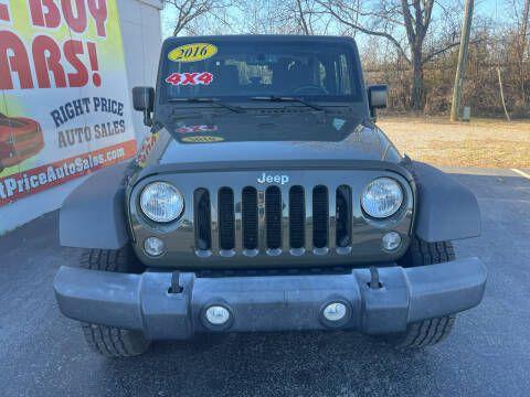 2016 jeep wrangler sport