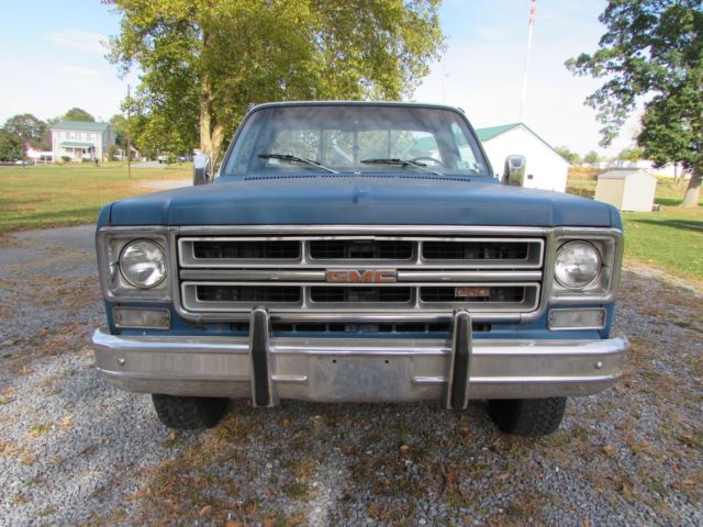 1975 gmc sierra grande * 3/4 ton * rat rod * new crate motor * good driver*