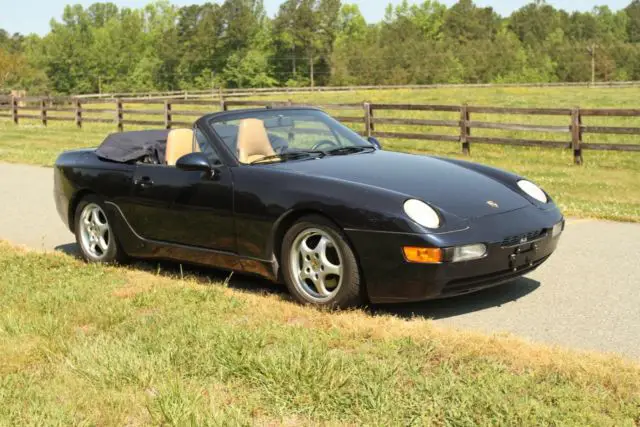 1992 porsche 968 convertible with tiptronic