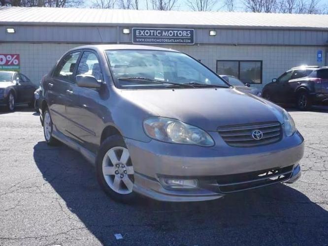 2003 toyota corolla s sedan 4d in gainesville, georgia
