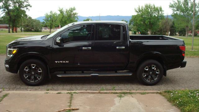 2021 nissan titan platinum reserve