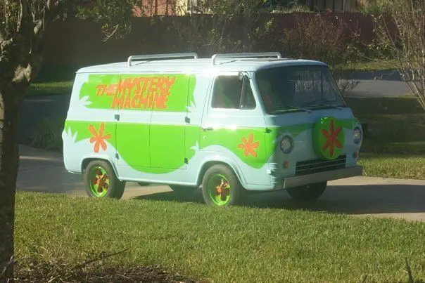 custom scooby doo mystery machine replica