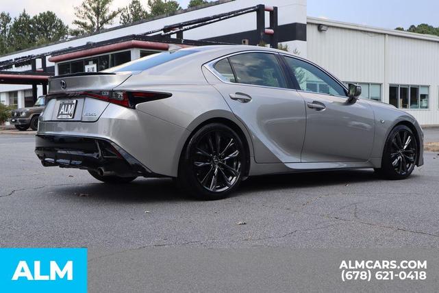 2022 lexus is 350 f sport