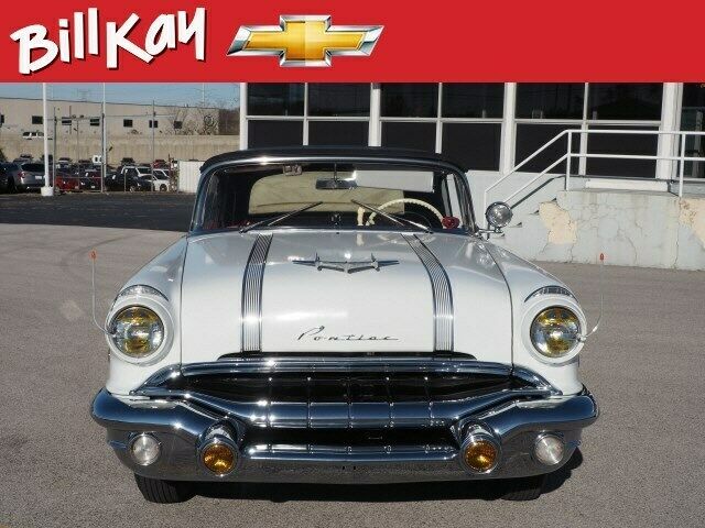 1956 pontiac star chief convertible 2276 miles dk. red 2 dr 8 cylinder 3-speed