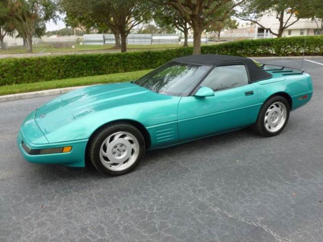 no reserve 1991 chevrolet corvette convertible low miles super clean wow l@@k!!!