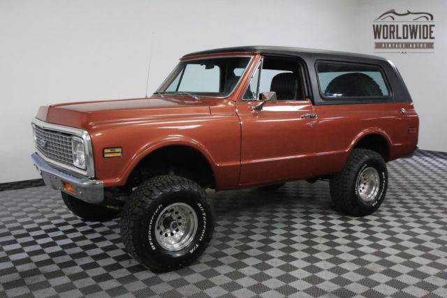 1972 orange 350 v8 auto 4" lift!