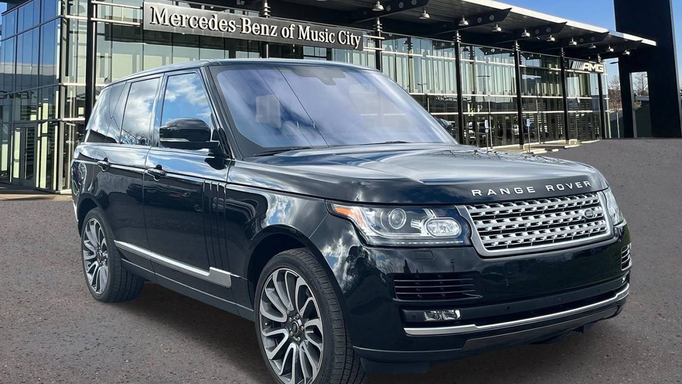 2016 land rover range rover supercharged