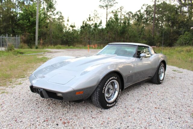 1978 chevrolet corvette 25th silver anniversary original paint 90+ hd pictures