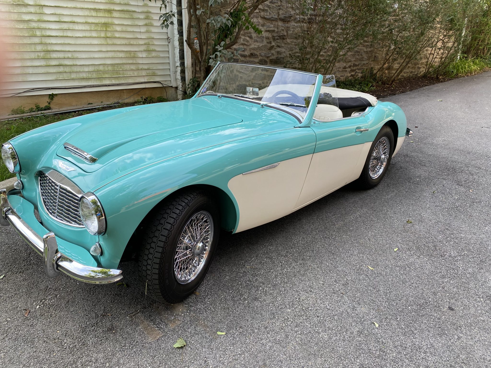 1959 austin-healey 100-6 bn4 4-seat roadster