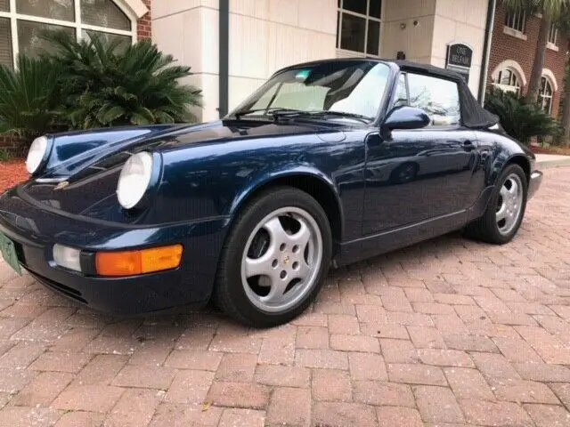 1993 amazon green 964 carrera cabriolet manual tranny