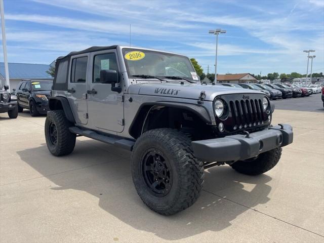 2016 jeep wrangler unlimited willys wheeler