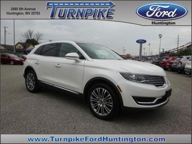 2016 lincoln mkx reserve awd reserve 4dr suv for sale in huntington, west virginia