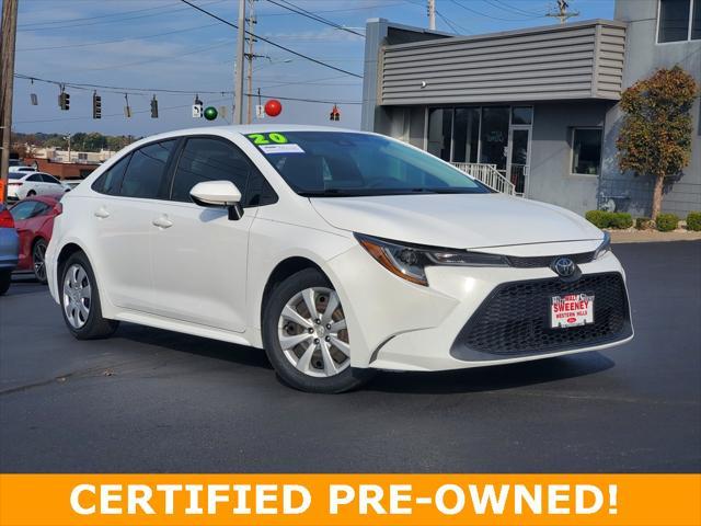 2020 toyota corolla le