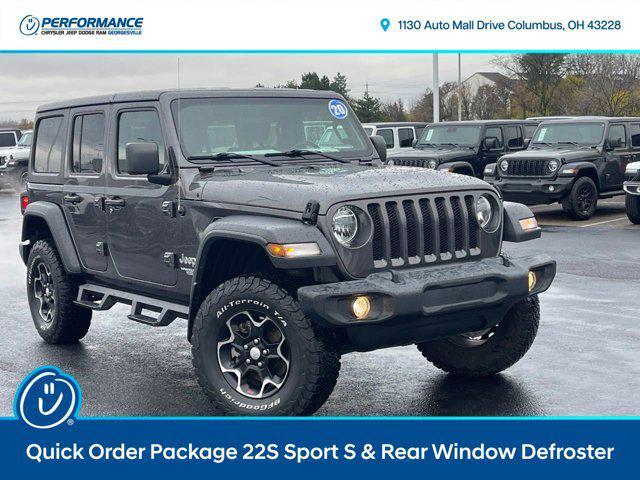 2020 jeep wrangler unlimited sport