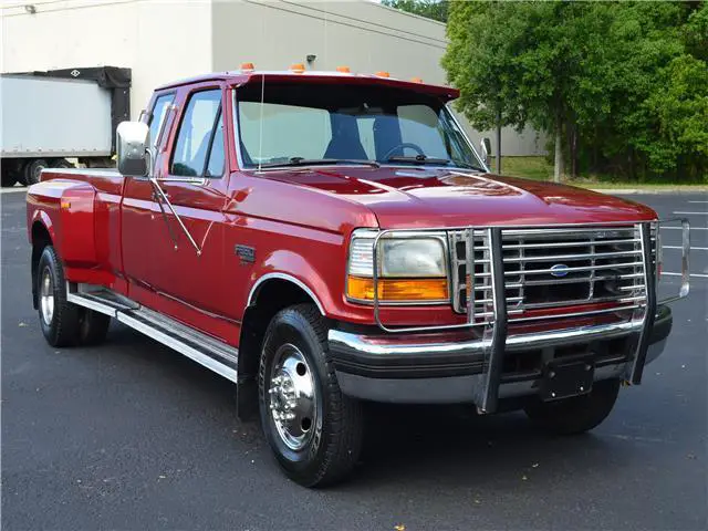 1993 ford f-350 extended cab xlt 7.3l powerstroke diesel manual low miles rare