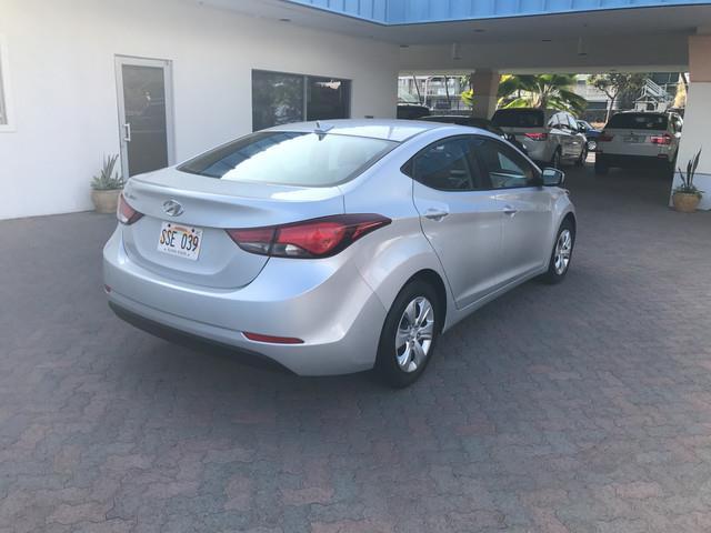 2016 hyundai elantra se se 4dr sedan 6m (us for sale in kailua kona, hawaii