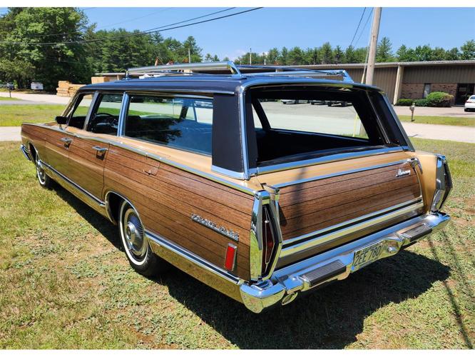 1968 mercury colony park wagon in hopedale, massachusetts