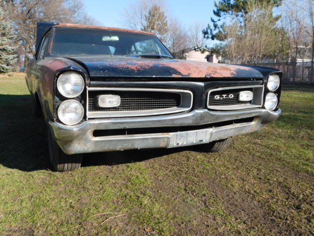 1966 pontiac gto tri-power 4 speed documented phs number matching