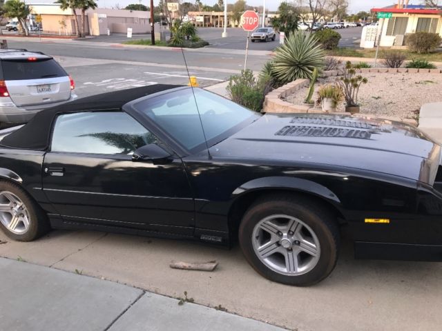 1988 chevrolet camaro convertible iroc z28