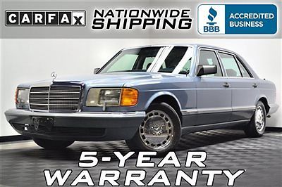 420 sel nationwide shipping - 5 year warranty loaded leather sunroof - carfax