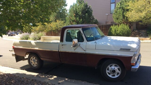 1970 ford f-250 colorado truck 360 v8 4 speed original paint power steering!