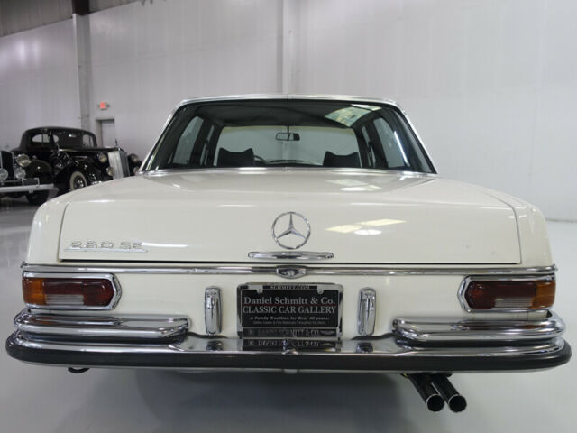 1971 mercedes-benz 280se sedan | u.s. model with 4-speed manual