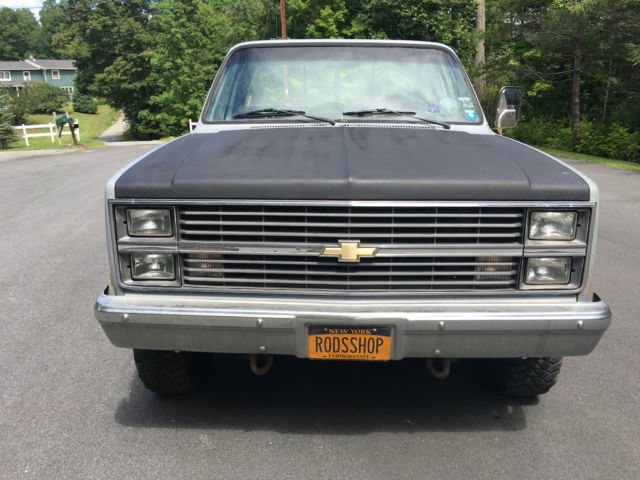 1984 chevy 4x4 step side short bed stick pickup truck hot rods rat rods stick