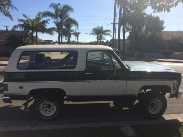 1974 chevy k5 blazer 4x4 automatic convertible chevrolet