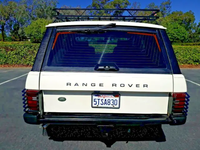 ca rust free 1989 range rover swb classic county ed w/ safari pack cln interior