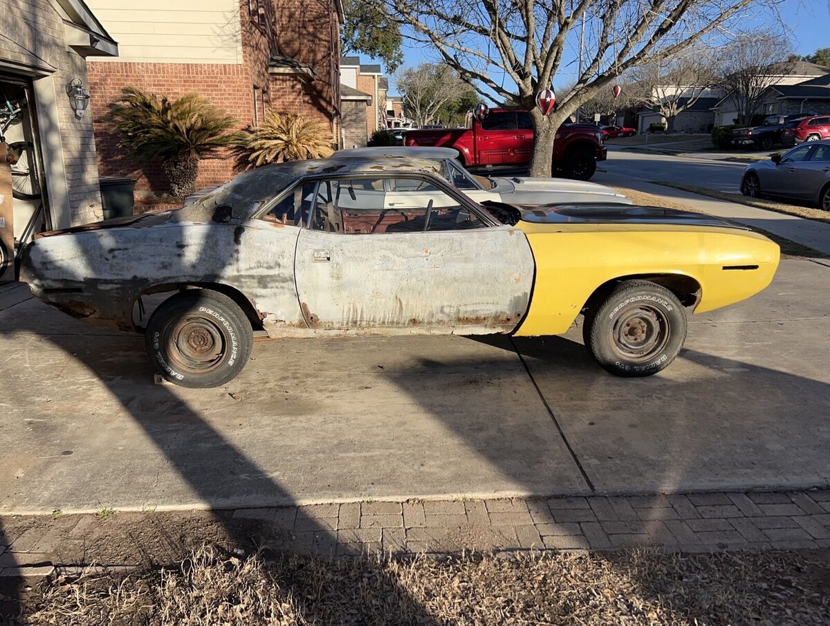 1971 plymouth barracuda coupe brown rwd automatic