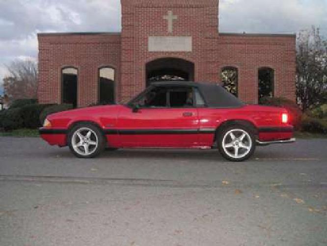1990 ford mustang lx convertible in old forge, pa