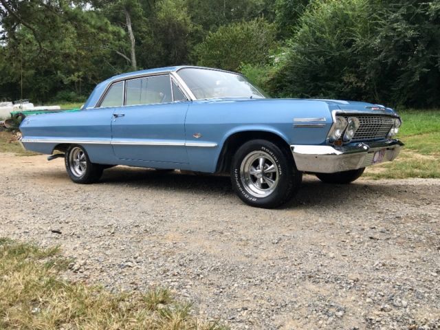 1963 chevrolet impala ss 348 tri-power/4 speed muncie!!
